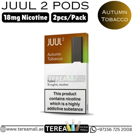 JUUL 2 Autumn Tobacco Pods in Dubai, UAE