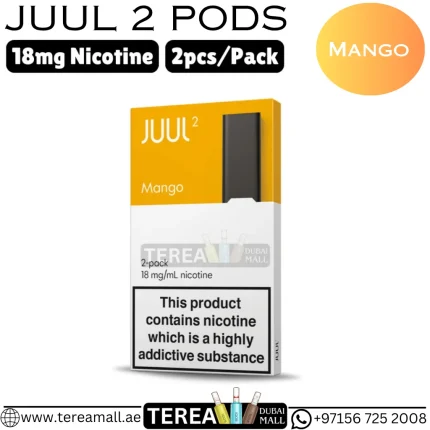 JUUL 2 Mango Pods in Dubai & UAE