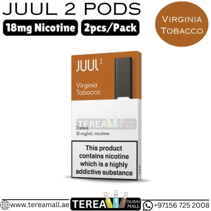 JUUL 2 Virginia Tobacco Pods in Dubai, UAE