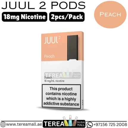 Buy JUUL 2 Peach Pods in Dubai & UAE
