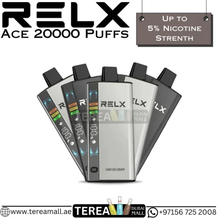 RELX Ace 20000 Puffs Disposable Vape in Dubai