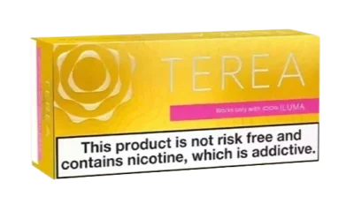 TEREA Yellow Swiss Factory Sealed packaging in UAE